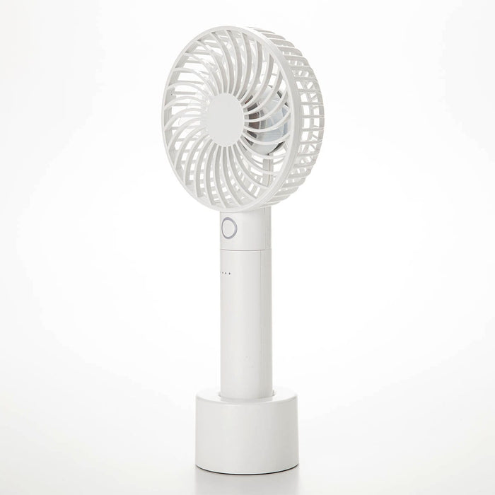 HANDY FAN AND POWERBANK WITH CHARGEABLE BASE HF316WH