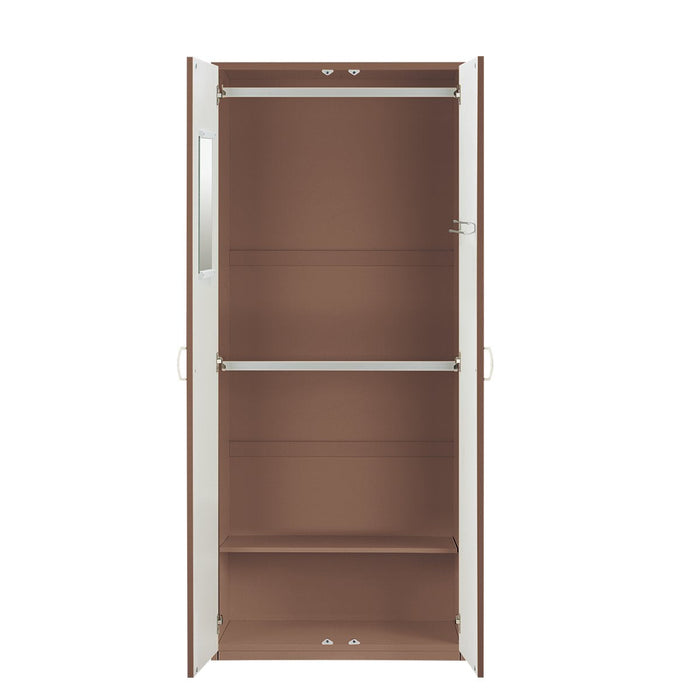 WARDROBE PORTE-KD 80WR MBR