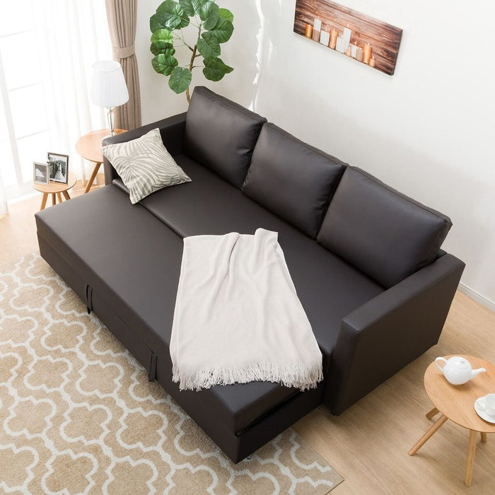 3P SOFABED N-SHIELD NOARK2S DBR