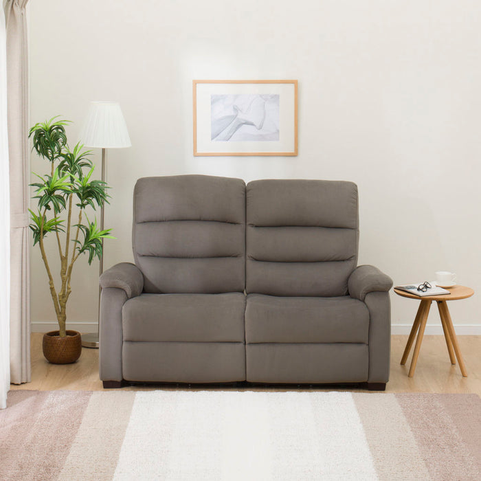 2S ELECTRIC SOFA N-BELIEVA MICROFIBER GY-J