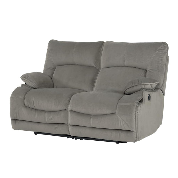 2SEATER ELECTRIC FABRIC SOFA HIT GY 2CS