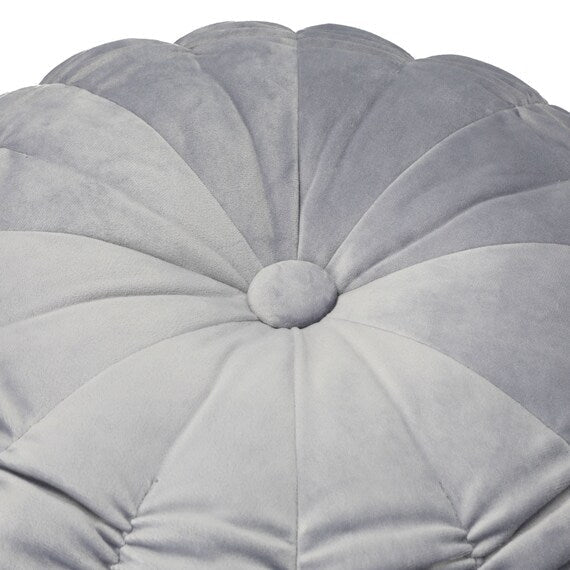 ROUND CUSHION PEONY PU SC024