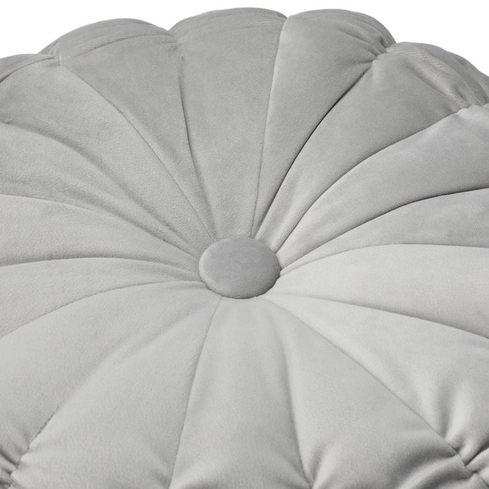 ROUND CUSHION PEONY GY SC024