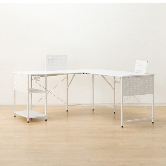 L-SHAPED CORNER DESK GM003 160 WH