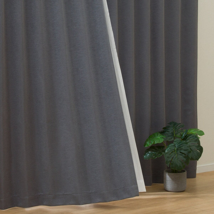 CURTAIN PK020 DKGY 100X135X2