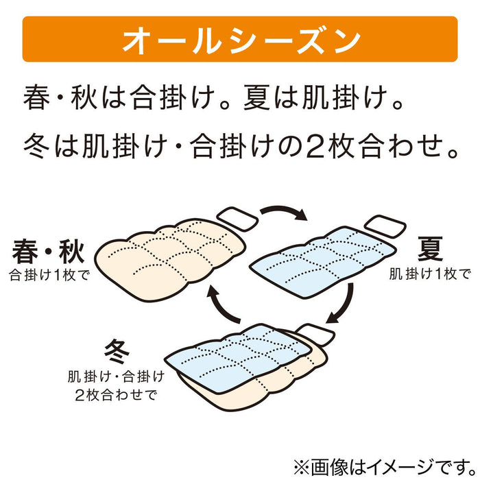 TWIN ANTIBACTERIAL AND DEODORANT QUILT K2305 D