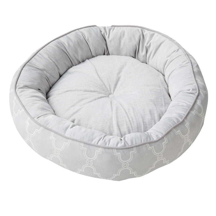 PET BED N-COOL WSP M-ROUND GY S244