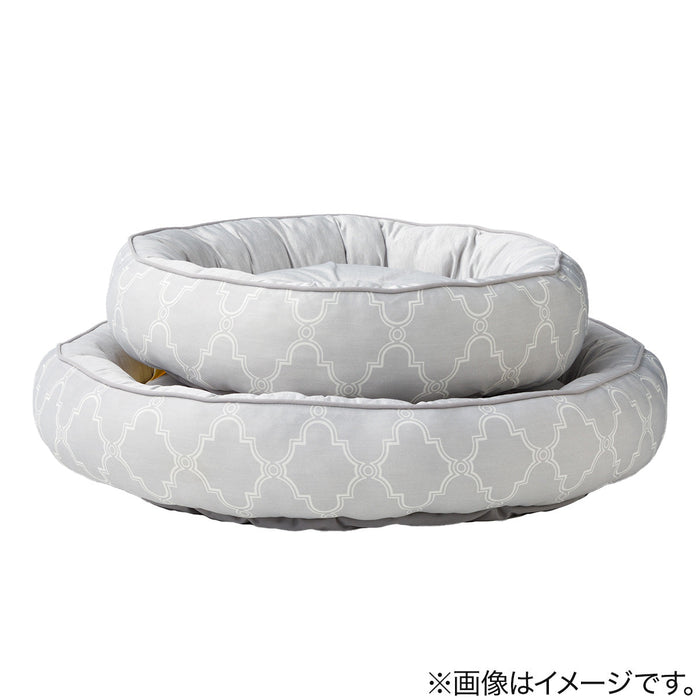 PET BED N-COOL WSP M-ROUND GY S244