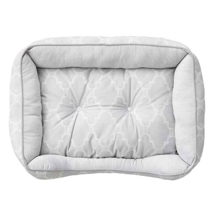 PET BED N-COOL WSP M-SQUARE GY S244