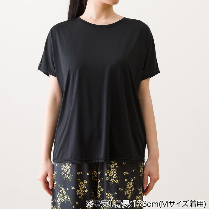 WOMEN'S SUPER COOL ROOMWEAR SET FLOWER BK L