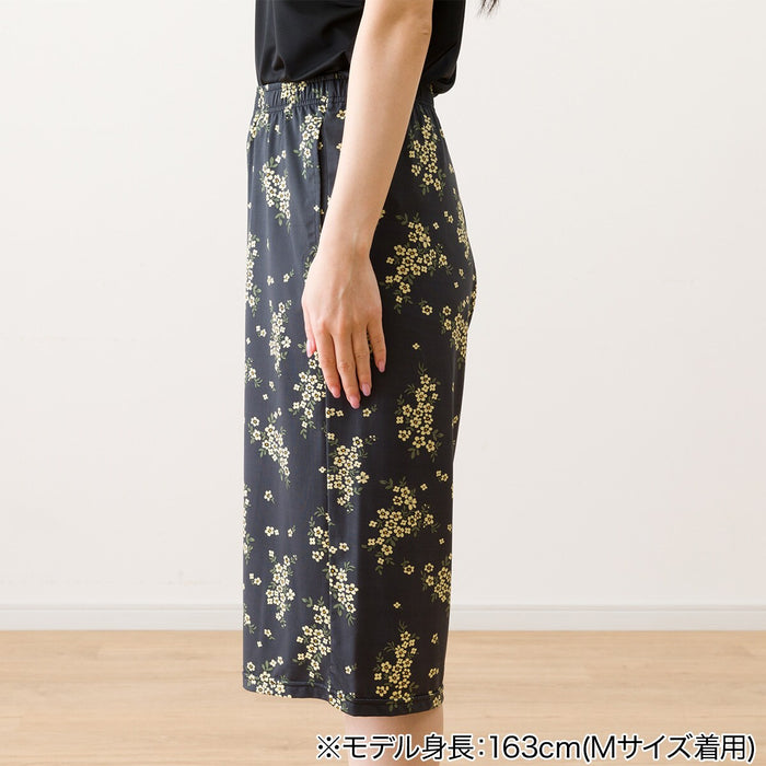 WOMEN'S SUPER COOL ROOMWEAR SET FLOWER BK L