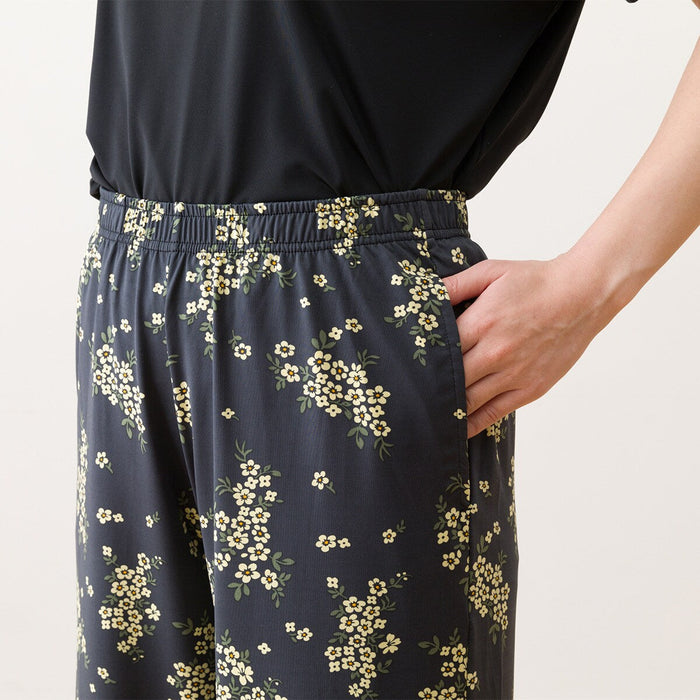 WOMEN'S SUPER COOL ROOMWEAR SET FLOWER BK L