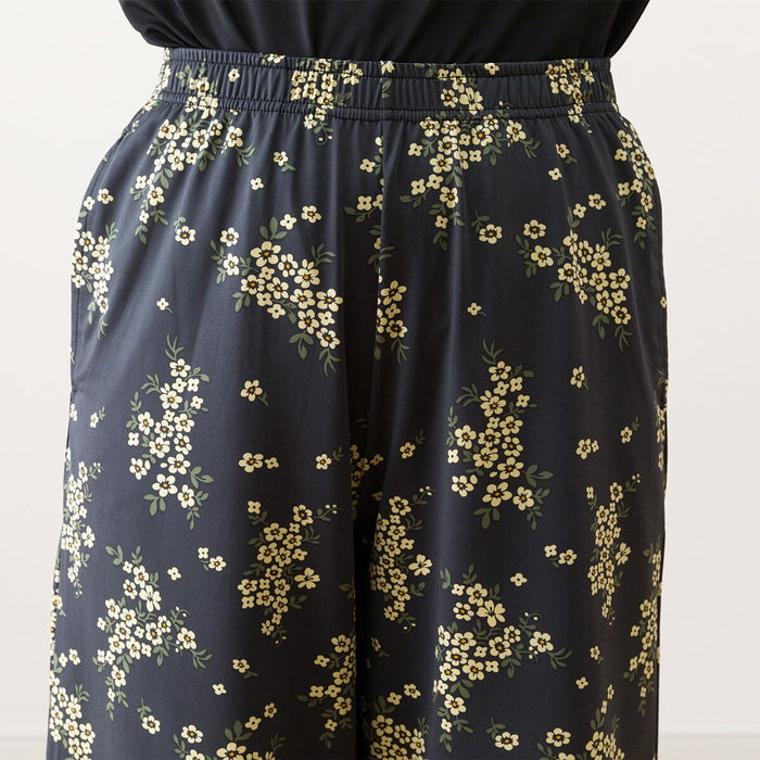 WOMEN'S SUPER COOL ROOMWEAR SET FLOWER BK L