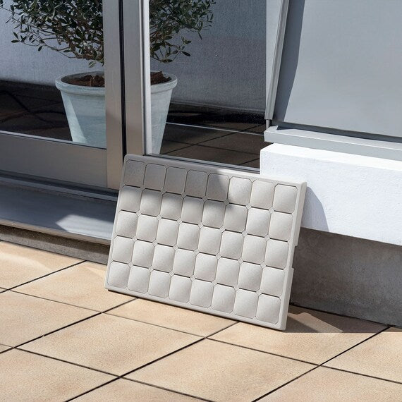 SUPER ABSORBENT CERAMICS TILE BATH MAT 34X53 GY