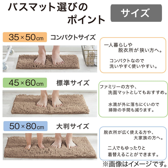 SUPER ABSORBENT & QUICK DRYING BATHMAT 35X50 RO CF001