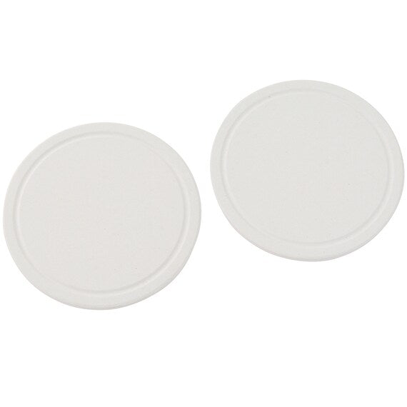 CERAMIC COASTER CIRCLE LGY 2PCS