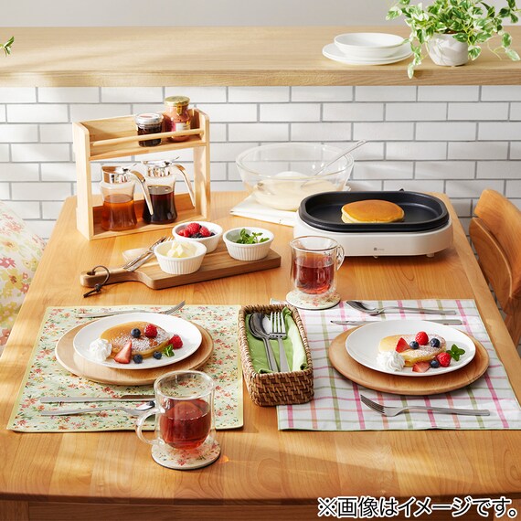 PVC CUSHION LUNCHEON MAT FLORETS JQ01