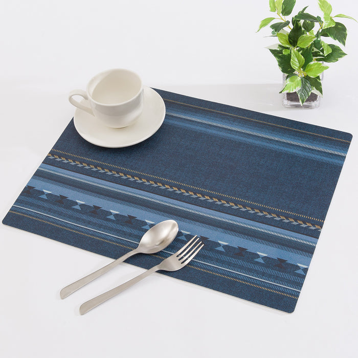 PVC CUSHION LUNCHEON MAT GEOMETRY JQ01