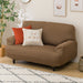 STRECH ARMSOFA COVER MOTTLE BR 2P