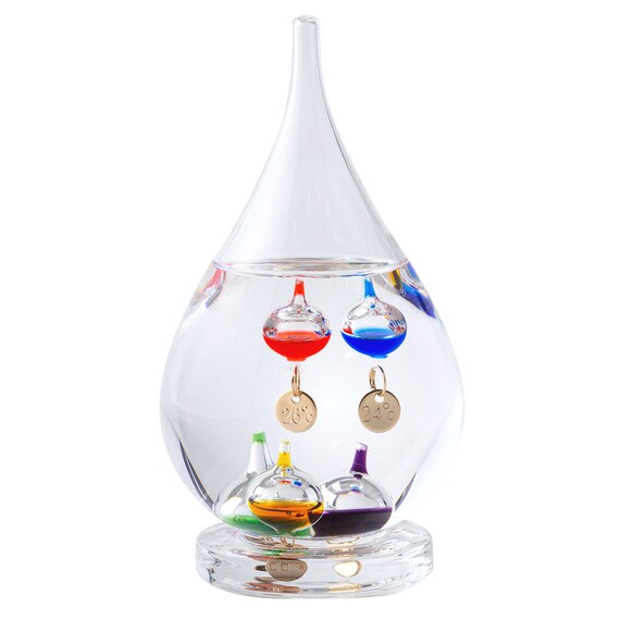 TABLE TOP DECOR GALILEO THERMOMETER LACREMA W8D8H15