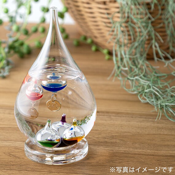 TABLE TOP DECOR GALILEO THERMOMETER LACREMA W8D8H15