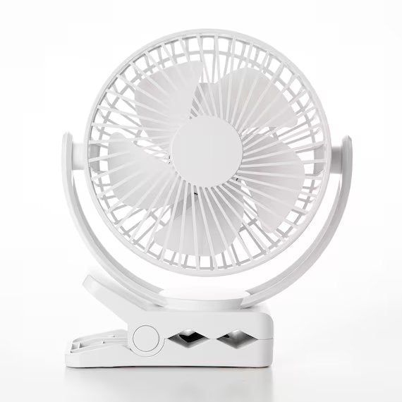 CLIP FAN USB OR BATT OPERATED WH TF28S