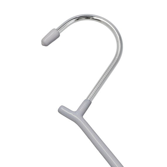 NON-SLIP TROUSER HANGER LM01 GY 3P