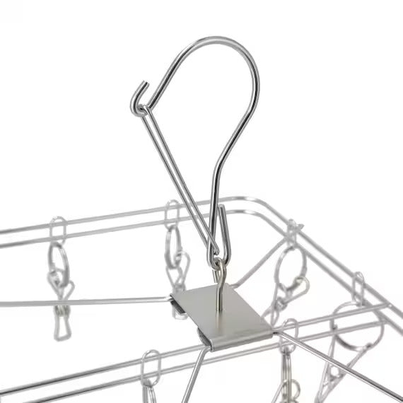 STAINLESS LAUNDRY HANGER 40P