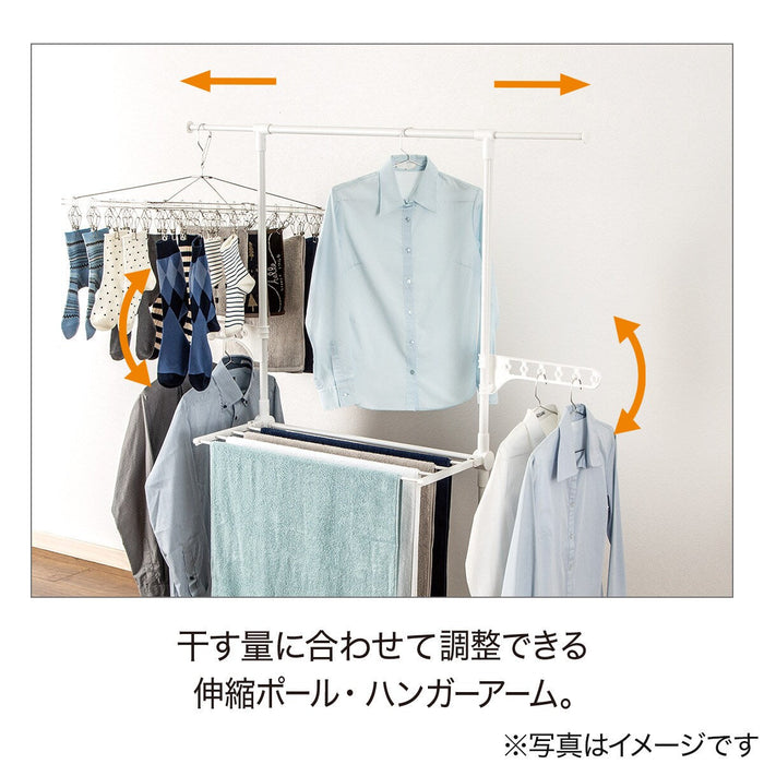 DRYING CLOTHES RACK HW01I WH 2