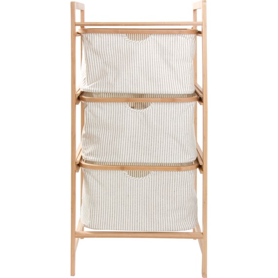 3 TIER SHELF WITH BASKET FORTE ST