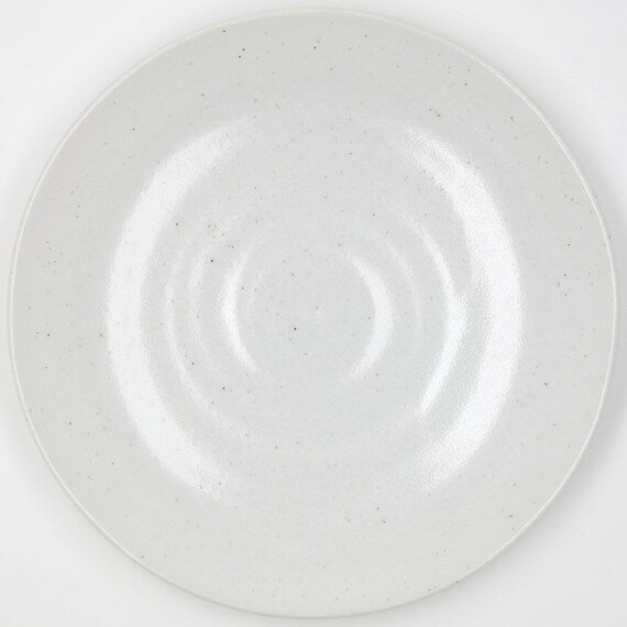 LIGHTWEIGHT 25CM DISH KARUEKURE SHIROKARATU