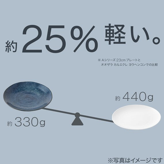 LIGHTWEIGHT 18CM DISH KARUEKURE GINKAIYU