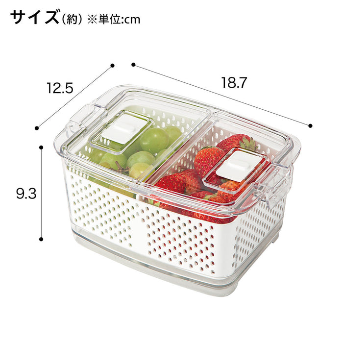 FRIDGE FRESH KEEPER CONTAINER S 1200ML