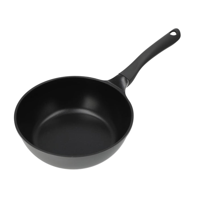 GAS LIGHTWEIGHT & THICK BASE FRYPAN DEEP24CM KF02