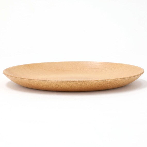 WATER-REPELLENT 18CM PLATE WOOD LIKE NA