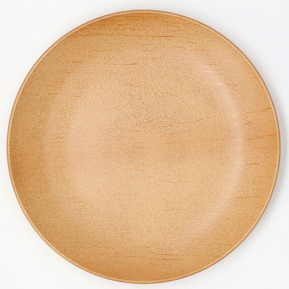 WATER-REPELLENT 24CM PLATE WOOD LIKE NA