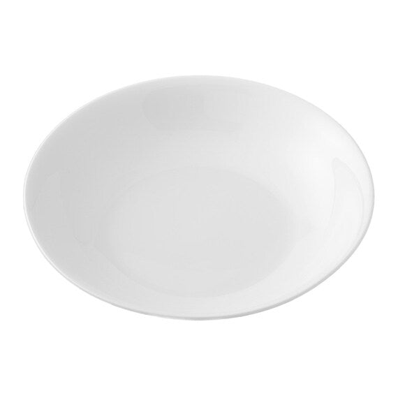 BONE CHINA 24CM DEEP PLATE BC011