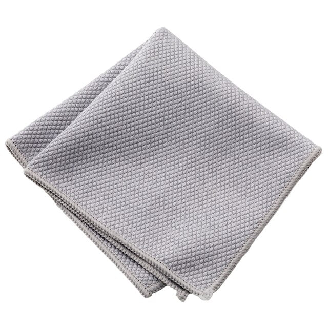 MICROFIBER KITCHEN CLOTH FOR GLASS GY 2P