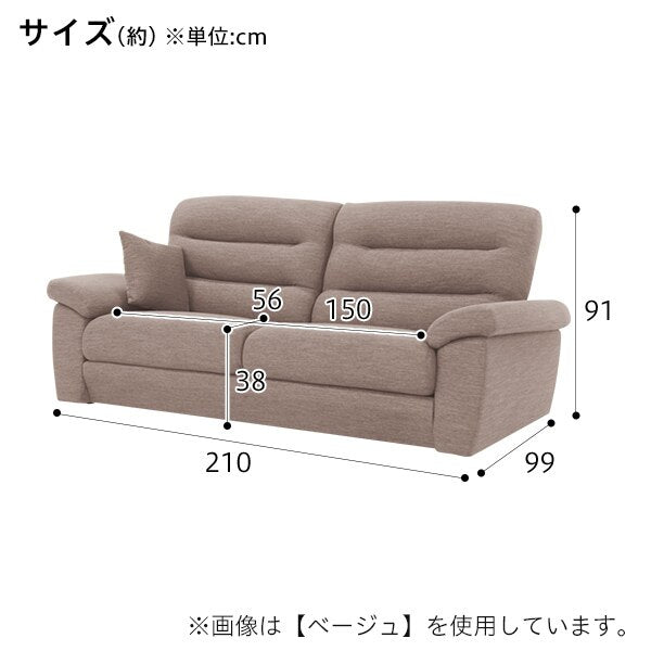 3P SOFA N-POCKET A12 H-LO DR-GY