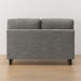 ARMLESS 2SEATER SOFA CA10 DR-GY