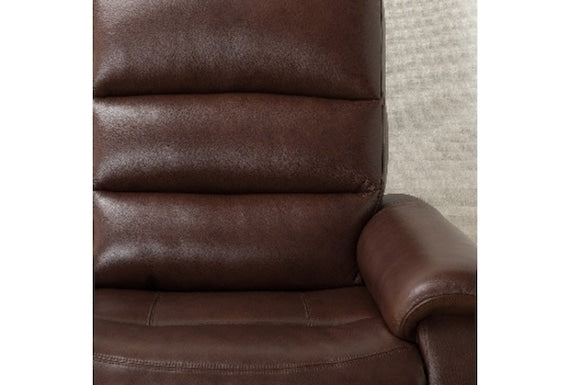 4 SEAT RECLINER SOFA N-BELIEVA BR T-LEATHER