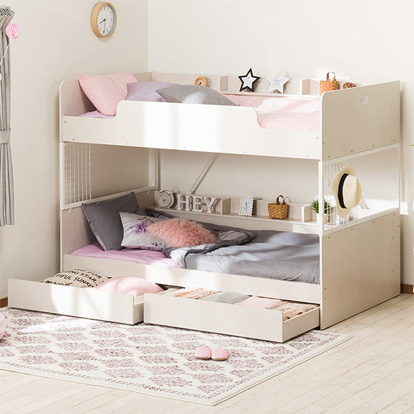 BUNK BED DANISH S WW/WH