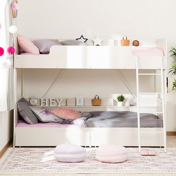 BUNK BED DANISH S WW/WH