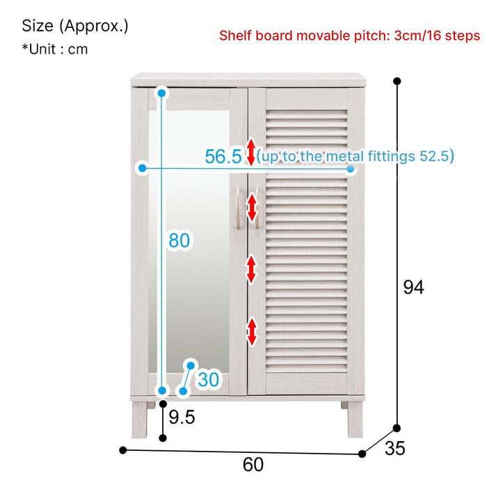 SHOES CABINET WING2 60 WW