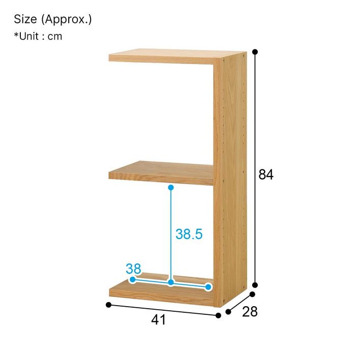 ADD SHELF CONNECT 2TIER LBR