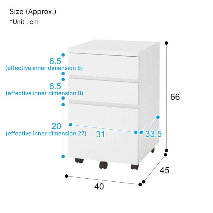 PEDESTAL PREFE 40 WH