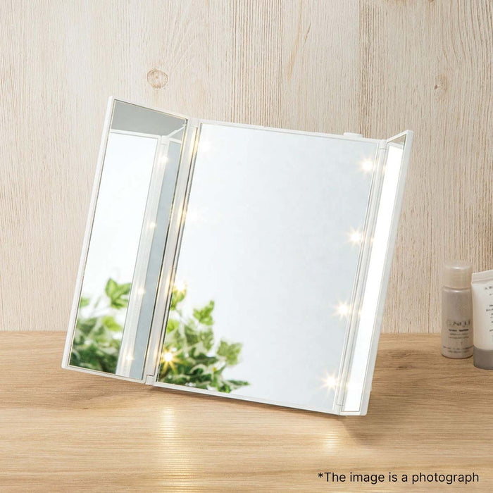 LED COMPACT MIRROR WH