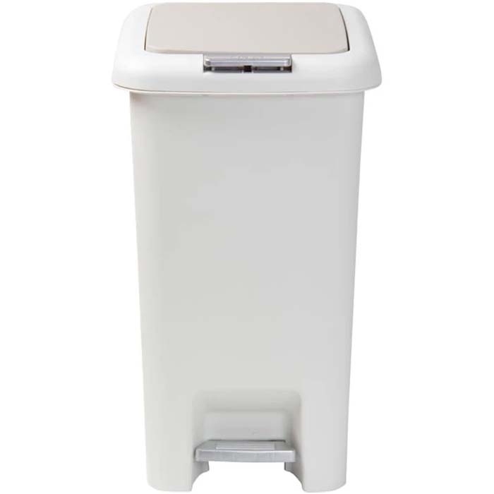 STEP & PUSH DUST BIN 30L GY