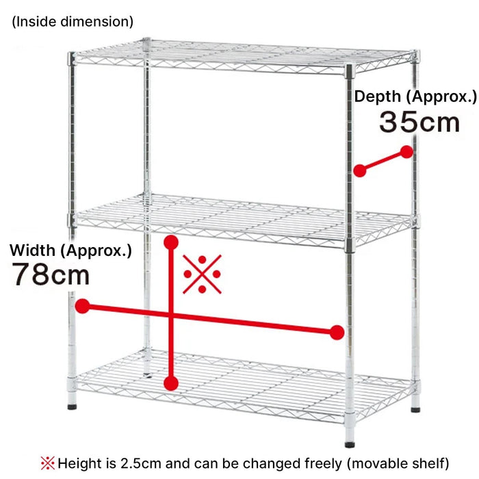 STEEL RACK CUSTOM 8540 2TIER CR