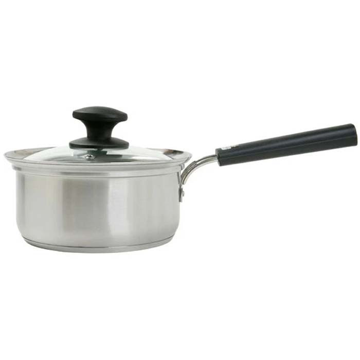 IH STAINLESS SAUCE PAN 18CM SFT